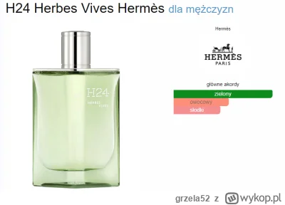 grzela52 - W okolicach wtorku/srody wjedzie mi Hermes Herbes Vives. Zapach jest mega,...