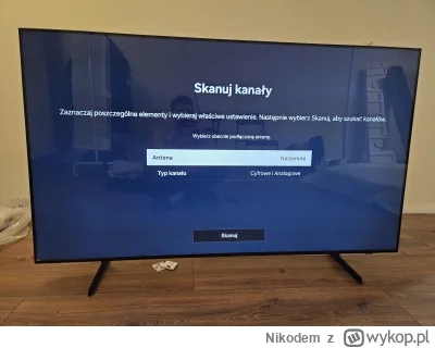 Nikodem - Mirki mam problem. Kupiłem TV do nowego mieszkania ale nie wyszukuje mi żad...