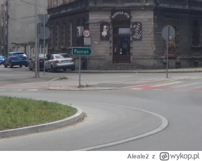Aleale2 - #poznan #tarnowskiegory #znakidrogowe #ciekawostki znak drogowy w Tarnowski...