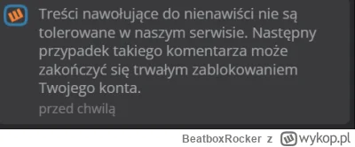 BeatboxRocker - Wczoraj wróciłem z bana i od razu dostałem ostrzeżenie za wrzucenie z...