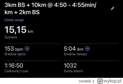 randall - 10 326,39 - 15,15 = 10 311,24

Wieczorny multitasking w wersji biegowej (✌ ...