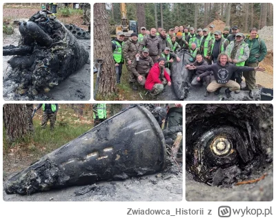 Zwiadowca_Historii - Fragmenty rakiety V-2 z czasów II wojny światowej odkryte na Pod...