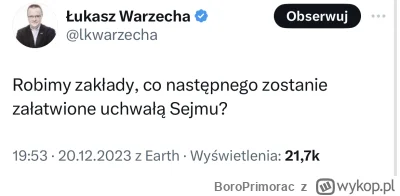 BoroPrimorac - Następna demokratyczna uchwała zamiast ustawy będzie ze Andrzej Duda w...