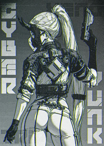 jan-chrzciciel - Łapta kolejny art 

#cyberpunk #anime #randomanimeshit #gry #rysunek...