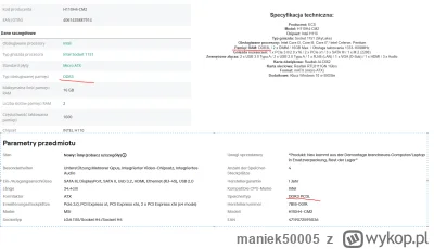 maniek50005 - @qwu3: Witam serdecznie.
Ciężko znaleźć jakieś porządne informacje co d...