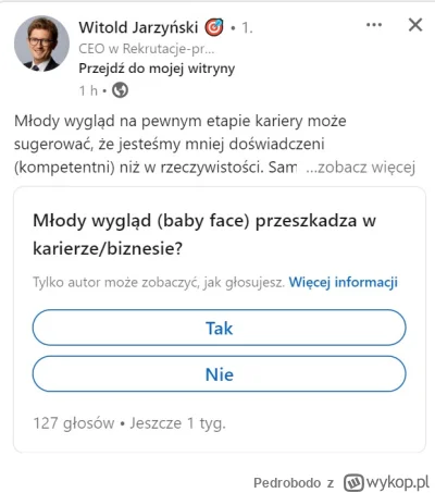 Pedrobodo - Beka z niektórych ludzi na Linkedin
#bekazlinkedina #bekazpodludzi