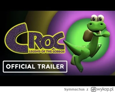 Symmachus - #gry #retro jeśli ktoś nie zauważył to wyszedł Croc (dla mnie krokodylek)...