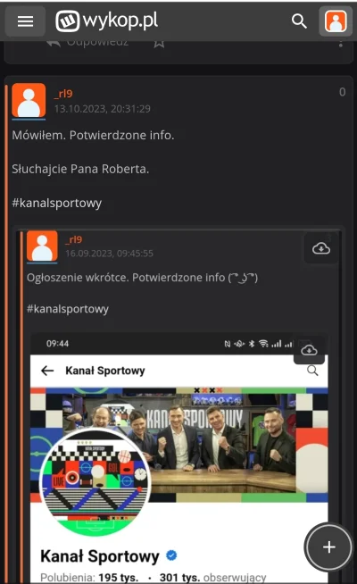 _rl9 - @Emcis8: on jest tylko współpracownikiem Polsatu.

A poza tym, ja nie rzucam s...