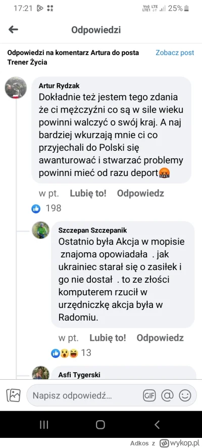 Adkos - Przeglądam sobie fb i wyświetla mi się jakiś filmik od trenera życia i w kome...