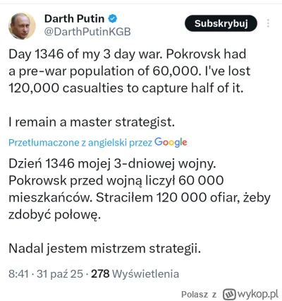 Polasz - #ukraina #wojna #rosja #polityka