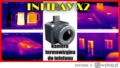 telchina - Najmniejsza kamera termowizyjna do telefonu. Thermal Eye INFIRAY X2
https:...