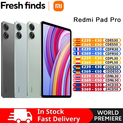 n____S - ❗ Xiaomi Redmi Pad Pro 8/256GB Tablet Snapdragon 7S Gen 2 12.1inch 120Hz [EU...