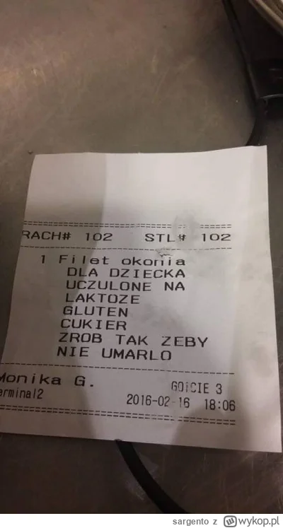 sargento - #gotujzwykopem