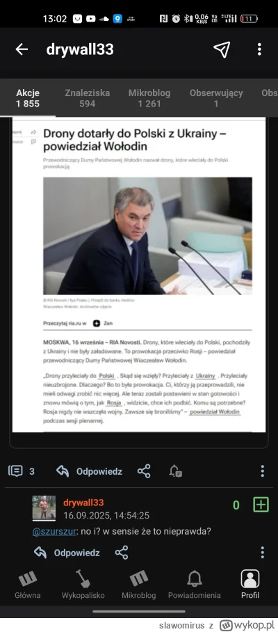 slawomirus - @drywall33 ( ͡° ͜ʖ ͡°)