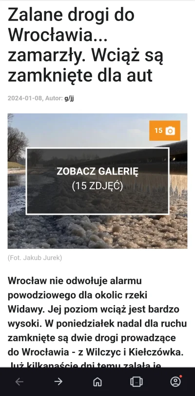 kaczoor - Ciekawa sytuacja ma miejsce we #wroclaw
Od kilkunastu dni woda jest na tyle...