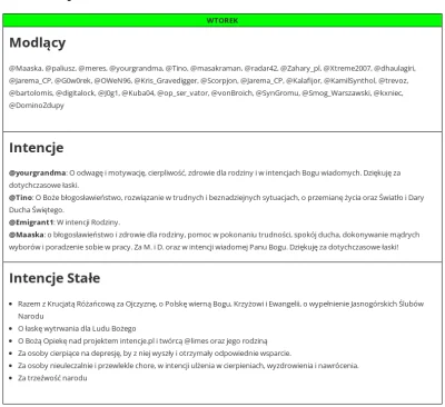 dendrofag - @Maaska, @paliusz, @meres, @yourgrandma, @Tino, @masakraman, @radar42, @Z...