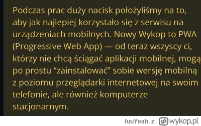 fuuYeah - Ej @wykop jak mam sobie zainstalować ten PWA na iOS? 

#wykop