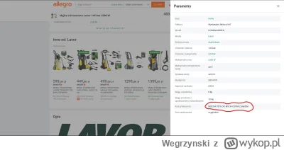 Wegrzynski - #heheszki #allegro #myjkicisnieniowe Oczywiście kupiłem, nie dało się in...