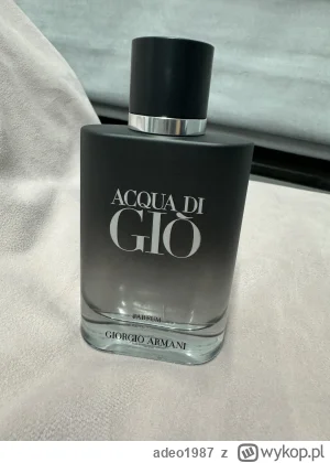 adeo1987 - Mireczki , nowa wersja Acqa Di Gio Parfum 2024 , 100 ml , z informacji z f...