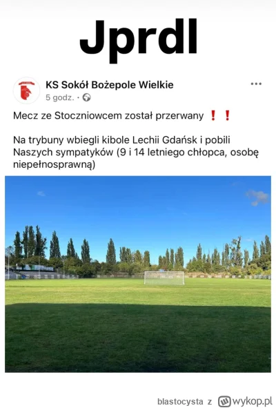 blastocysta - Kibice lehji Gdańsk, można było się domyśleć. Poziom inżynierów. 
#beka...