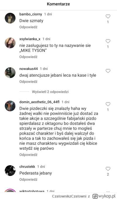 CzatownikzCzatowni - Właśnie przejrzałem komentarze pod ostatnim zdjęciem Natana z Fa...