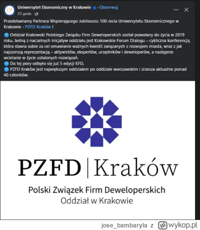 jose_bambaryla - Super patronat bulwo
#nieruchomosci #studbaza #krakow