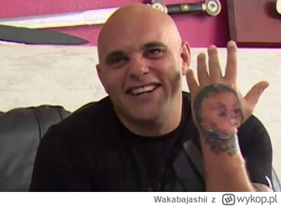 Wakabajashii - Dominik Abus to ma niezłe tatuaże, twarz swojej żony na przedramieniu,...