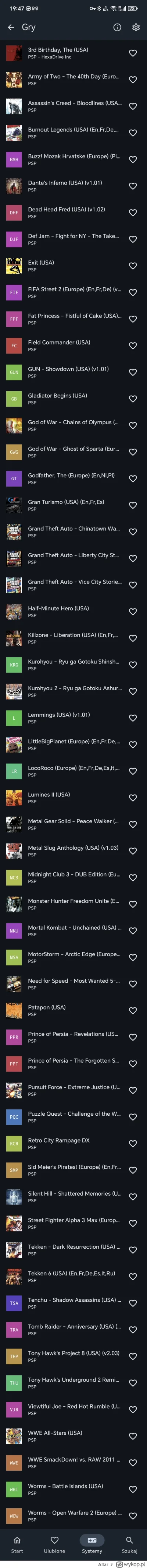 Altar - @Qwertyasdf123: Na PSX nie mam w tej chwili nic. Emulator błędnie widzi gry o...