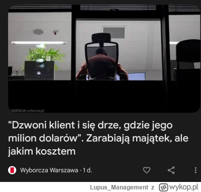 Lupus_Management - #heheszki

Są rzeczy ważniejsze, niż jego milion dolarów.