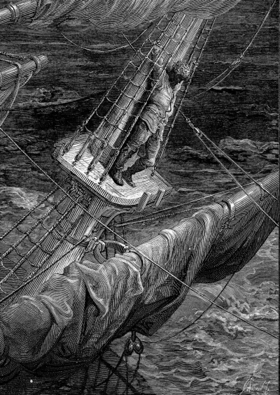 GARN - #sztuka #art #ilustracja autor: Gustave Doré | Rymy o sędziwym marynarzu - Sam...