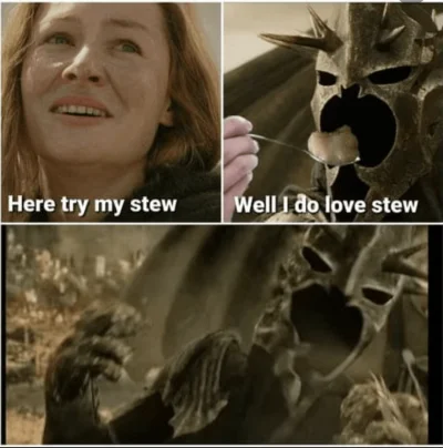 17loginbylzajety - >To dało z kolei czas Eowinie, która uderzyła mieczem.

@Majku_: j...