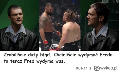 XCR11 - Gola chciałeś wydymać Fabijańskiego #!$%@?ąc się na krzywego w to zestawienie...