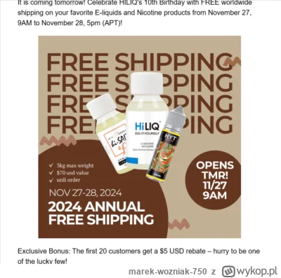 marek-wozniak-750 - #epapierosy ALERT! ALERT! FREE SHIPPING COMING TOMORROW!