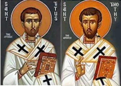 dendrofag - † Czwartek, 26.01.2023, Świętych biskupów Tymoteusza i Tytusa, #mikromodl...