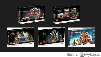 Niqht - próbuje zrobić świąteczną wioskę #lego ale mam budżet tylko na 3 zestawy. Któ...