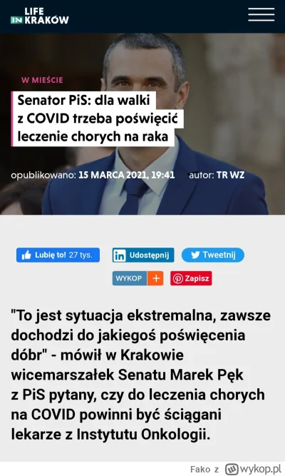 Fako - Słyszałem, że skandaliczne słowa padły z ust Brauna. Rozumiem, że słowa PiSows...