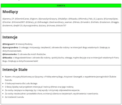 yourgrandma - @JaremaCP, @DominiCanes, @Igtorn, @JonaszSynGrazyny, @Kalafijor, @Maask...