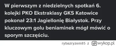 rybazryzem85 - 23-1
Co za deklasacja
#mecz #ekstraklasa #jagiellonia