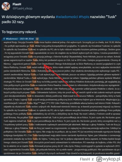 FlasH - #wiadomości #tvpis copy+paste z Twitteru