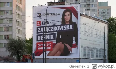 Gieremek - >Mnie rozwala, jak ona często pod swoimi wpisami na Twitterze dodaje swoje...