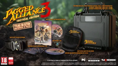 kolekcjonerki_com - Limitowane wydanie Jagged Alliance 3 Tactical Edition ponownie do...