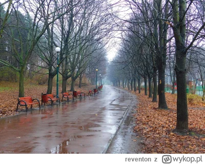 reventon - Lubię taką deszczową jesień, również w mieście. Chłód kiedy się można ubra...