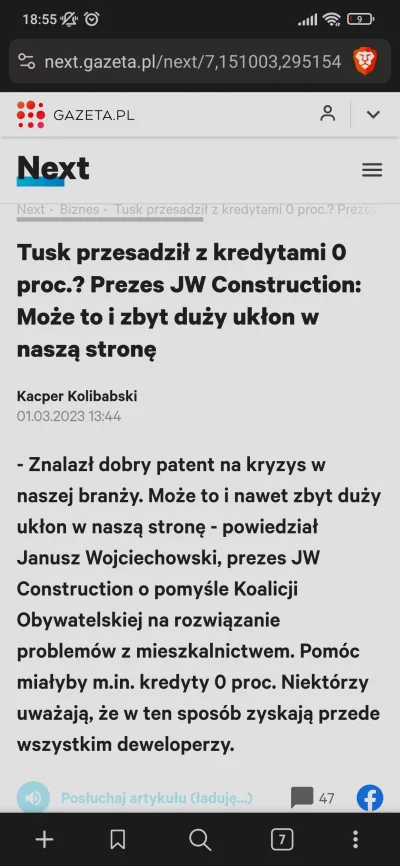 PodniebnyMurzyn - Wojciechowski może jeszcze nie otwiera szampana, ale na pewno już g...