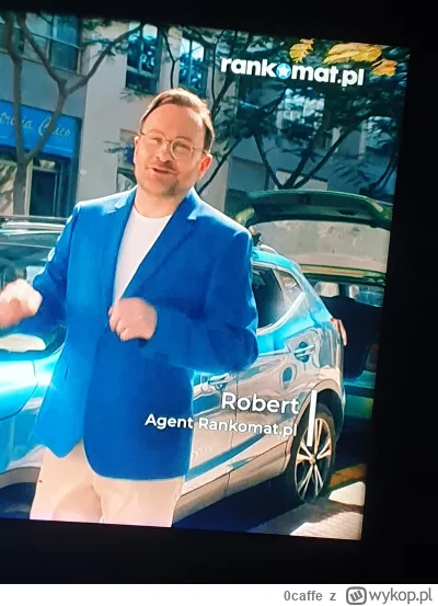 0caffe - #f1 ten agent w reklamie Renkomat ma na imię Robert xD