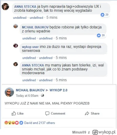 Minus09 - wypoka juz nie ma
#memy #humorobrazkowy #wykop20 #wykop #heheszki