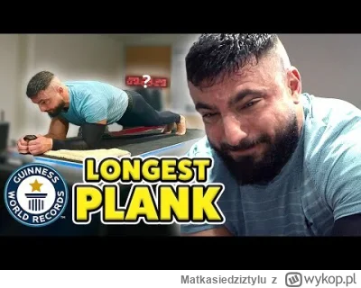 Matkasiedziztylu - Sekunda czasu planka to bardzo mało, ci fizycy to straszne szczawi...