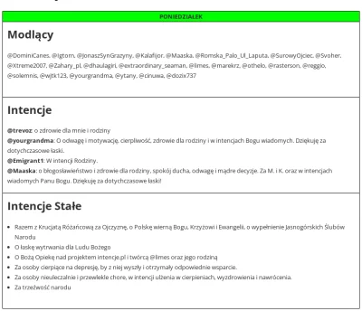 dendrofag - @DominiCanes, @Igtorn, @JonaszSynGrazyny, @Kalafijor, @Maaska, @RomskaPal...