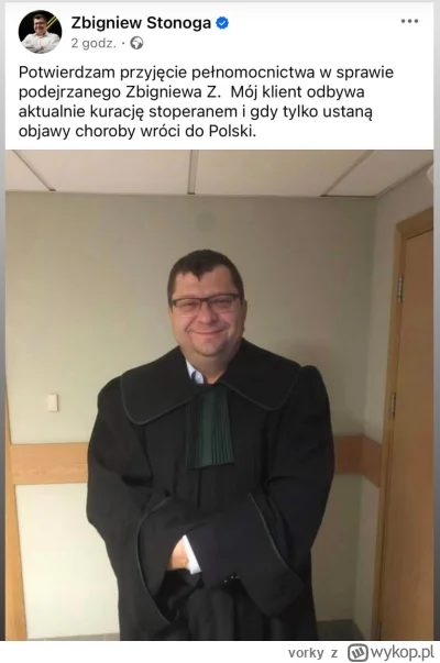 vorky - Zbyszek Zbyszek trzymaj się! ( ͡° ͜ʖ ͡°)

#polityka #heheszki #stonoga #ziobr...