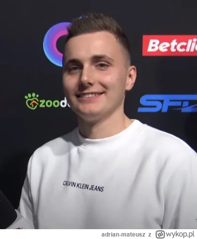 adrian-mateusz - I ten przygłup łapiący się każdego patusa byleby wykręcić jakieś cyf...