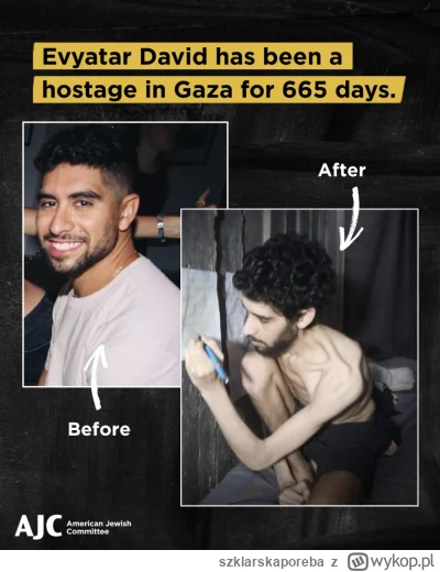 szklarskaporeba - Od 665 dni Evyatar David jest przetrzymywany jako zakładnik w Stref...